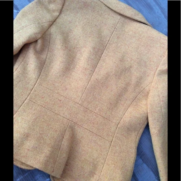 J. Crew Mustard Yellow Blazer - Picture 2 of 5